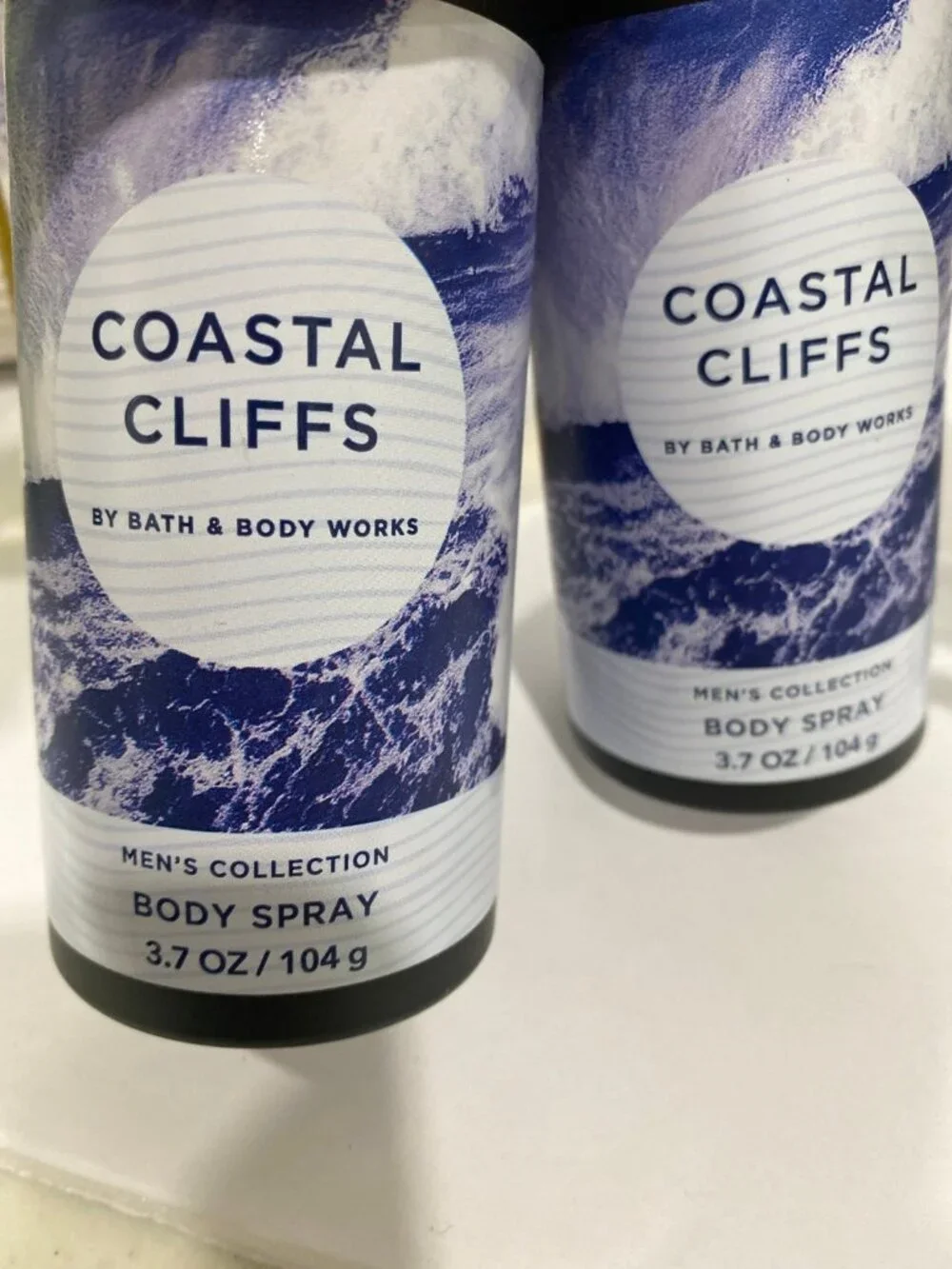 Bath & Body Works Mens Collection  “Coastal Cliffs” New 3 Pc Body Care Set